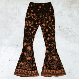Dahlia Bell Bottoms - Blossom Batik
