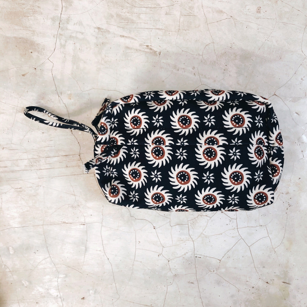 Black Matahari Batik | Travel Bag MEDIUM